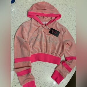 Paris Hilton Pink Hoodie Jacket